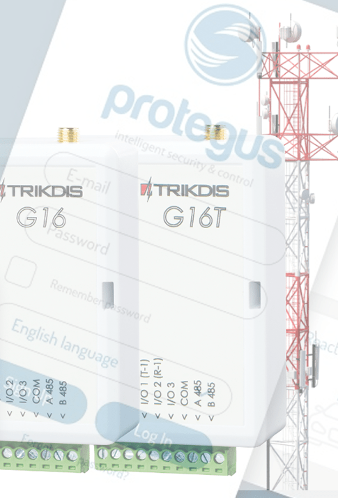 TRIKDIS larmsändare, larmuppringare 4g, larmsändare 4g